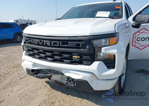 2024 Chevrolet Silverado 1500 2Wd Short Bed Custom z USA, uszkodzony, nr VIN 1GCPABEK0RZ132329